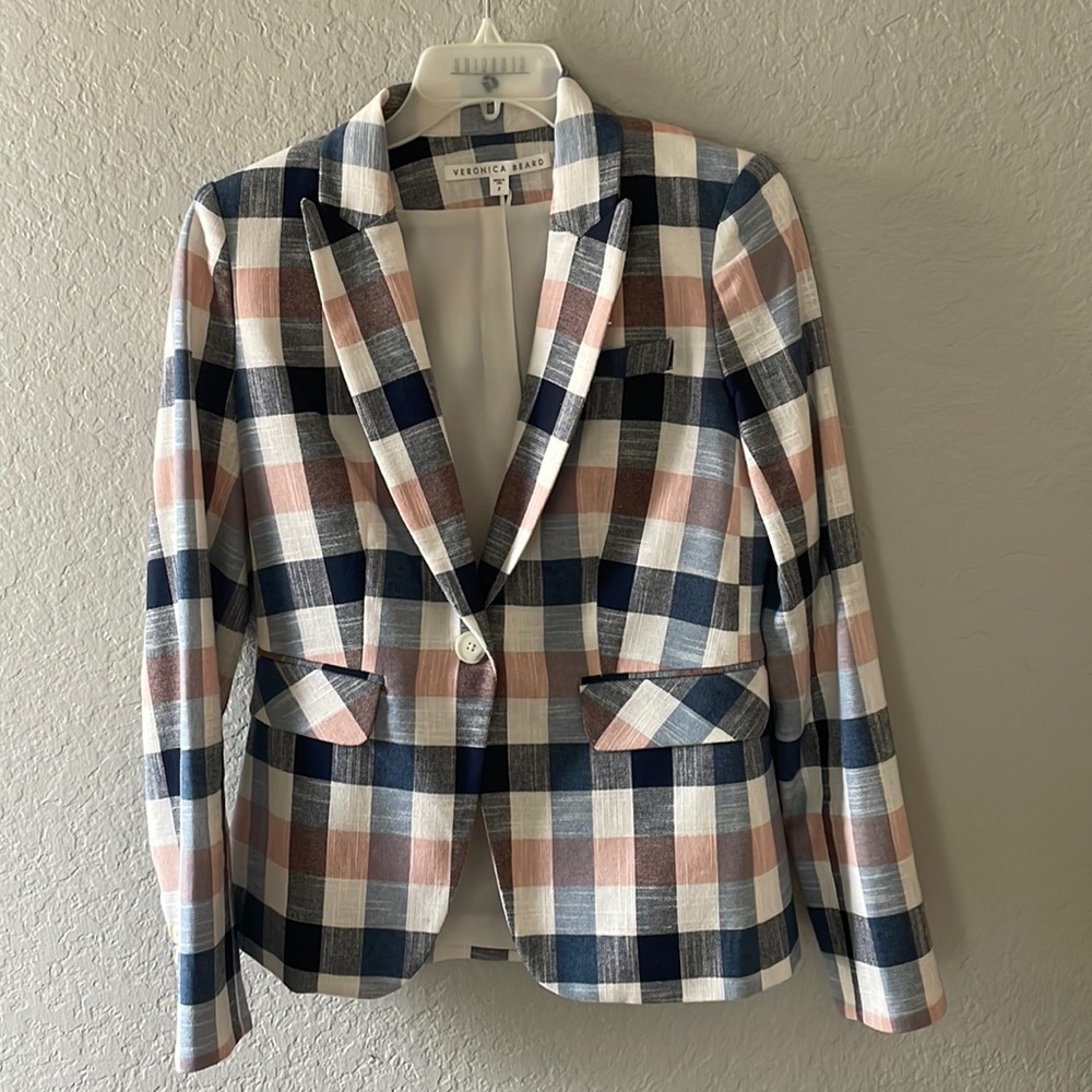 Veronica Beard linen blazer